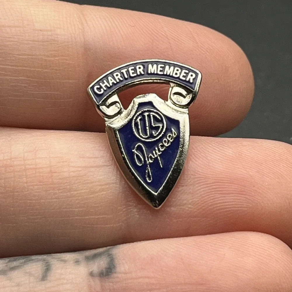 U.S.‎ Jaycees Charter Member Lapel Hat Pin